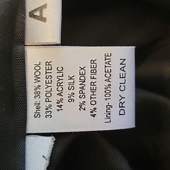 LOFT Ann Taylor size 0 mini black/white tweed skirt - Picture 5 of 5